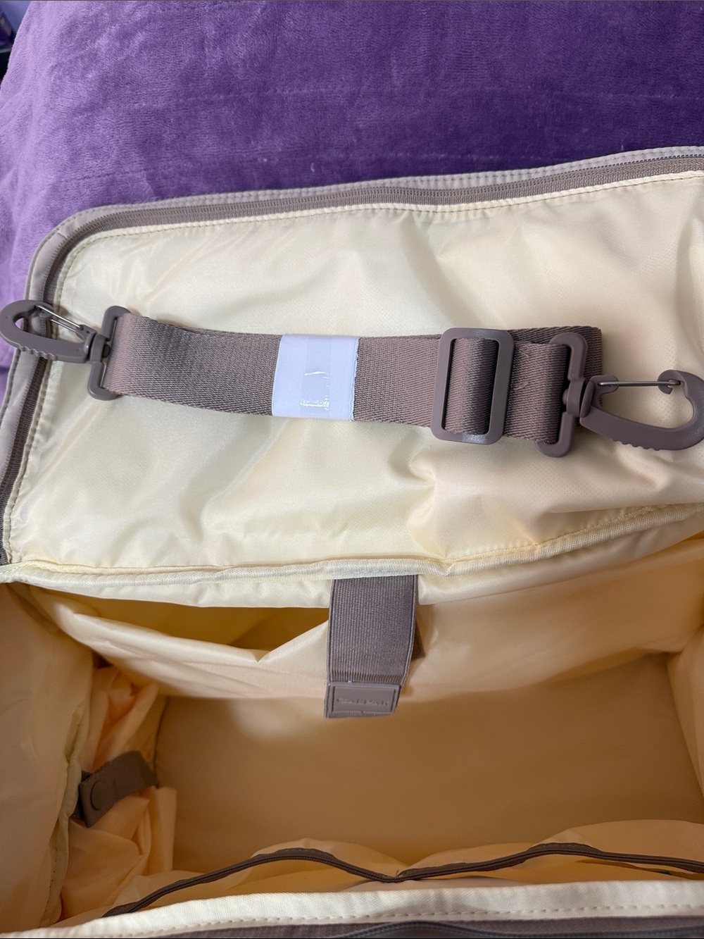 Calpak Connect Laptop Duffel - Light Gray BNWOT - Picture 6 of 10